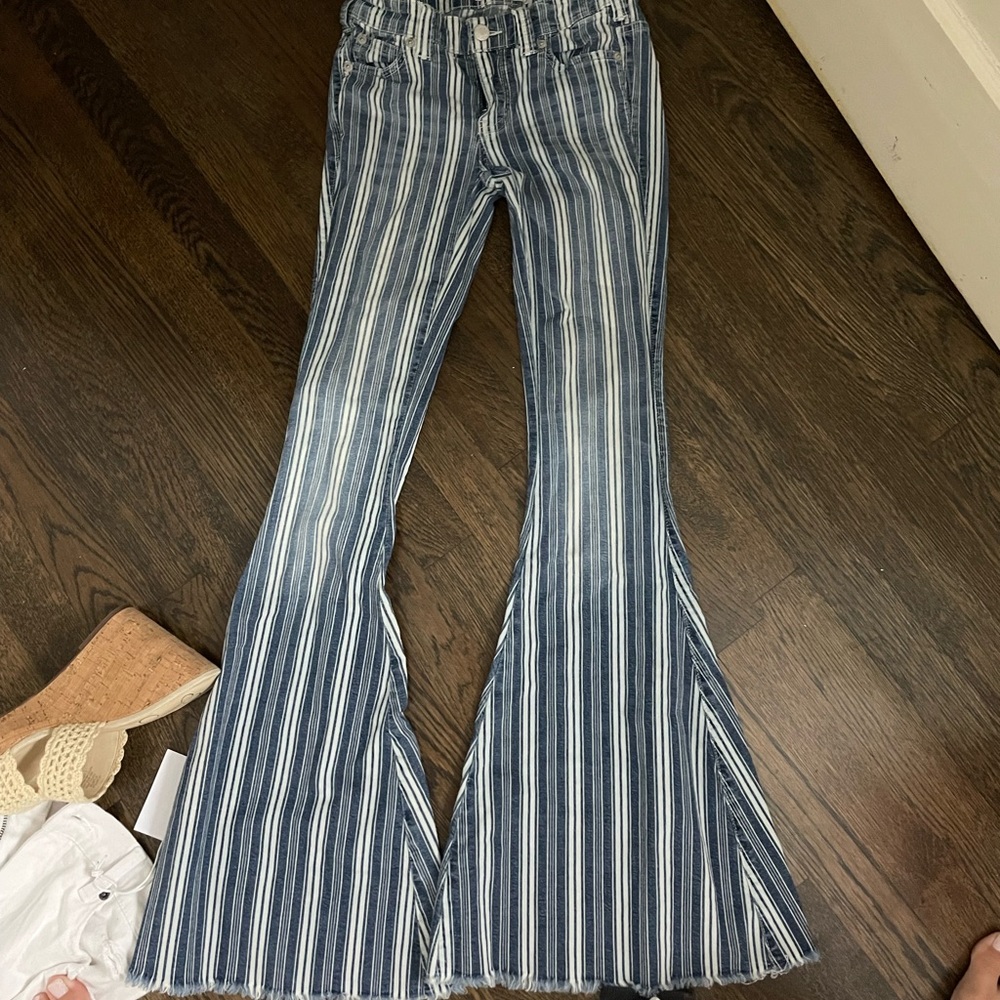 Free people bell bottom jeans